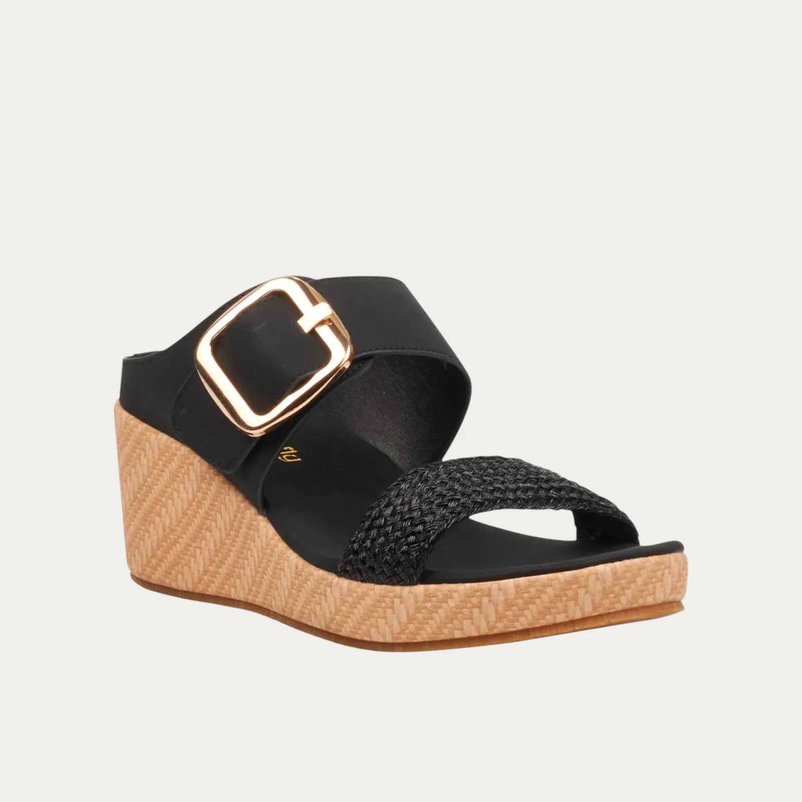 Butterfly Cathy 1 Black Wedge