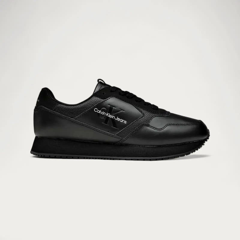 Calvin Klein Runner Mono Patch Leather Sneaker