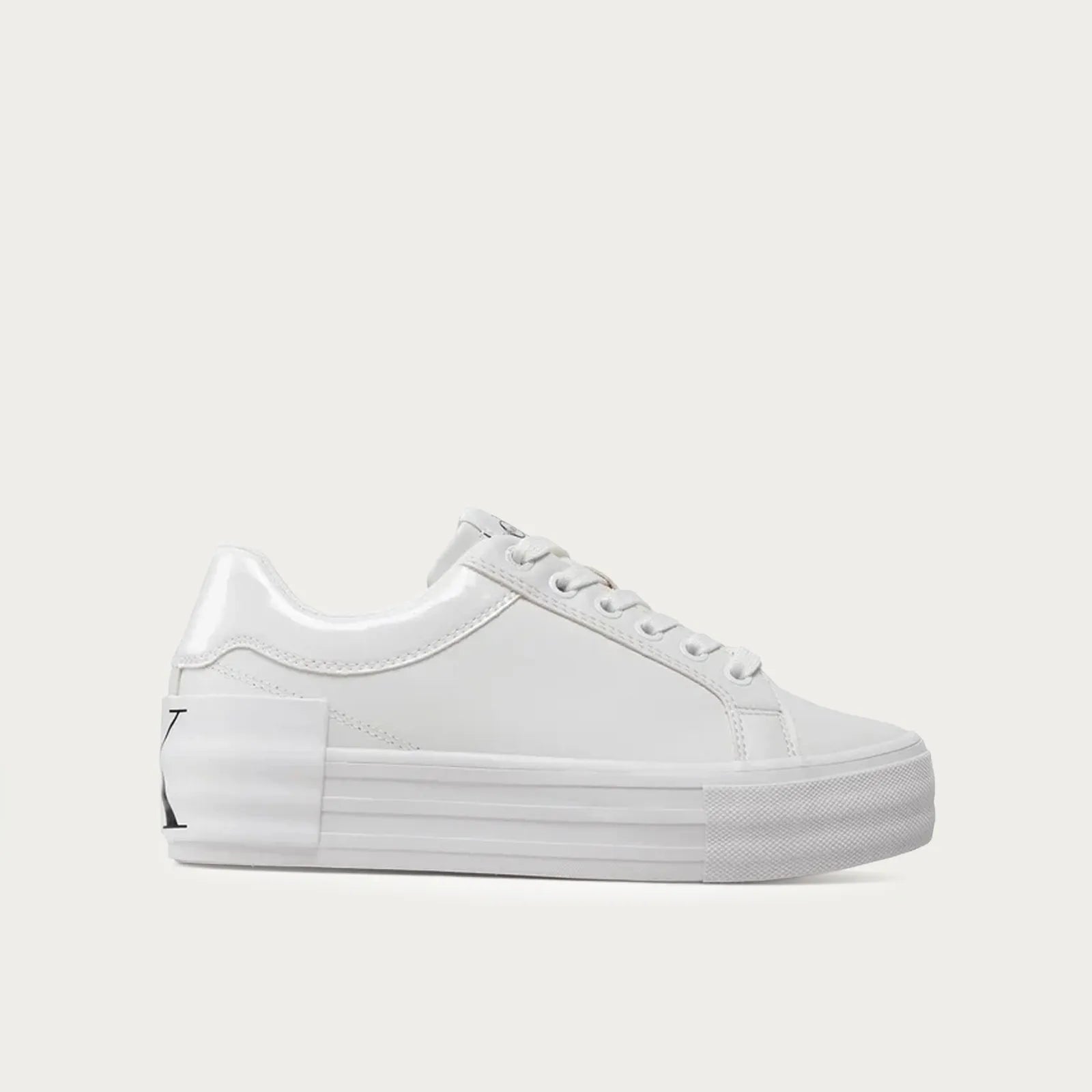 Calvin Klein Vulcanised Platform Bold White Sneaker